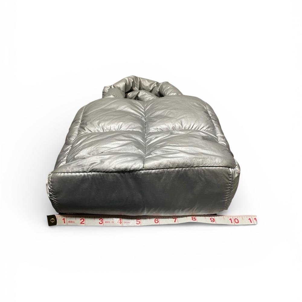 Urban Outfitters Silver Millie Puffy Mini Tote Crossbody Bag - Picture 5 of 5